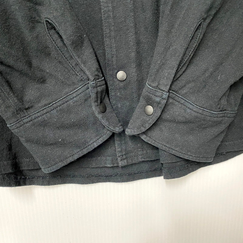 【中古品】【メンズ】 GOOD ON グッドオン USA製 LS SNAP BUTTON SHIRT ロングスリーブ スナップボタンシャツ トップス 長袖 145-250612-ma-13-izu サイズ：S カラー：BLACK 万代Net店