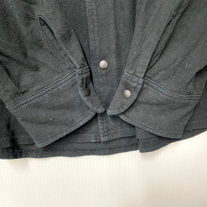 【中古品】【メンズ】 GOOD ON グッドオン USA製 LS SNAP BUTTON SHIRT ロングスリーブ スナップボタンシャツ トップス 長袖 145-250612-ma-13-izu サイズ：S カラー：BLACK 万代Net店