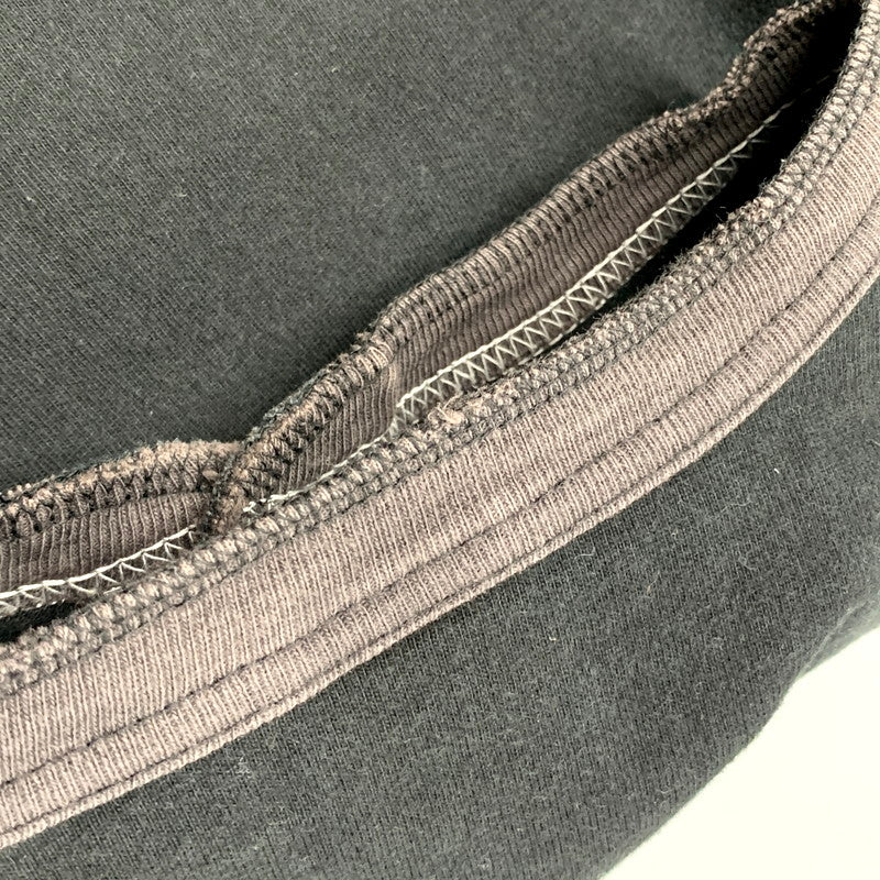 【中古品】【メンズ】 BARNS OUTFITTERS バーンズアウトフィッターズ LS HENLEYNECK CUT AND SEW ”BLACK" 長袖 黒 145-250703-rk-08-izu サイズ：M カラー：ブラック 万代Net店