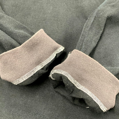 【中古品】【メンズ】 BARNS OUTFITTERS バーンズアウトフィッターズ LS HENLEYNECK CUT AND SEW ”BLACK" 長袖 黒 145-250703-rk-08-izu サイズ：M カラー：ブラック 万代Net店