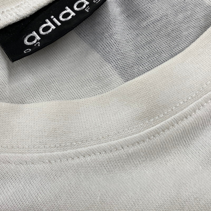 【中古品】【メンズ】 adidas アディダス TEAM ADIDAS SS TEE ショートスリーブ Tシャツ 半袖 トップス 146-250705-as-22-izu カラー：ホワイト 万代Net店