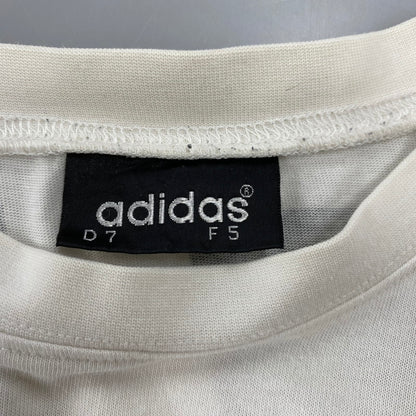 【中古品】【メンズ】 adidas アディダス TEAM ADIDAS SS TEE ショートスリーブ Tシャツ 半袖 トップス 146-250705-as-22-izu カラー：ホワイト 万代Net店