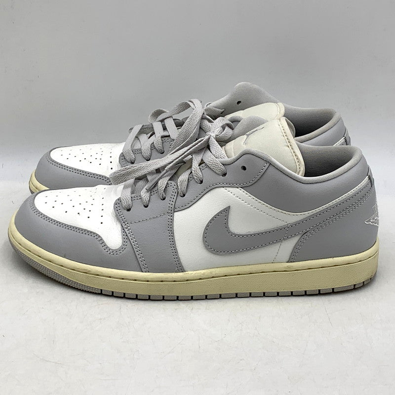 【中古品】【メンズ】 NIKE ナイキ DC0774-103 WOMEN'S AIR JORDAN 1 LOW ウィメンズ エアジョーダン 1 ロー 靴 スニーカー シューズ 160-250613-ma-28-izu サイズ：29cm カラー：ライトグレー/セイル 万代Net店