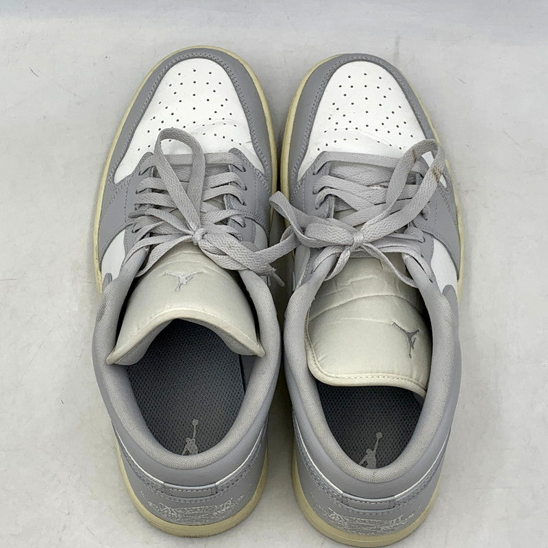 【中古品】【メンズ】 NIKE ナイキ DC0774-103 WOMEN'S AIR JORDAN 1 LOW ウィメンズ エアジョーダン 1 ロー 靴 スニーカー シューズ 160-250613-ma-28-izu サイズ：29cm カラー：ライトグレー/セイル 万代Net店