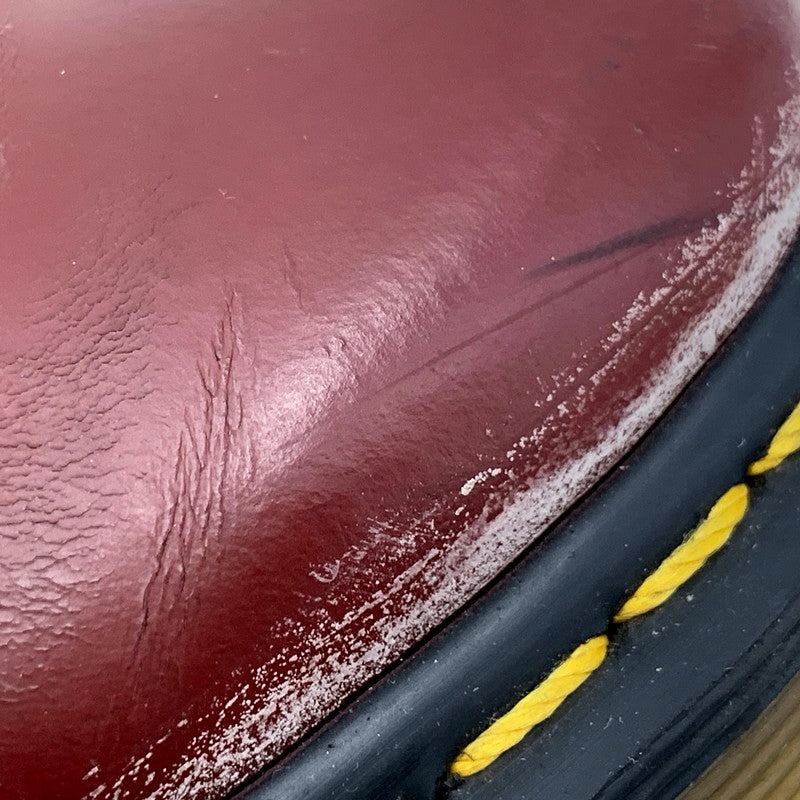 【現状渡し品】【レディース】 Dr.Martens ドクターマーチン 8EYE SHOE エイトホールブーツ 靴 シューズ 167-250614-ma-14-izu サイズ：UK4/23.5cm カラー：CHERRY RED 万代Net店