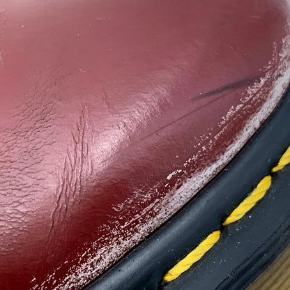 【現状渡し品】【レディース】 Dr.Martens ドクターマーチン 8EYE SHOE エイトホールブーツ 靴 シューズ 167-250614-ma-14-izu サイズ：UK4/23.5cm カラー：CHERRY RED 万代Net店