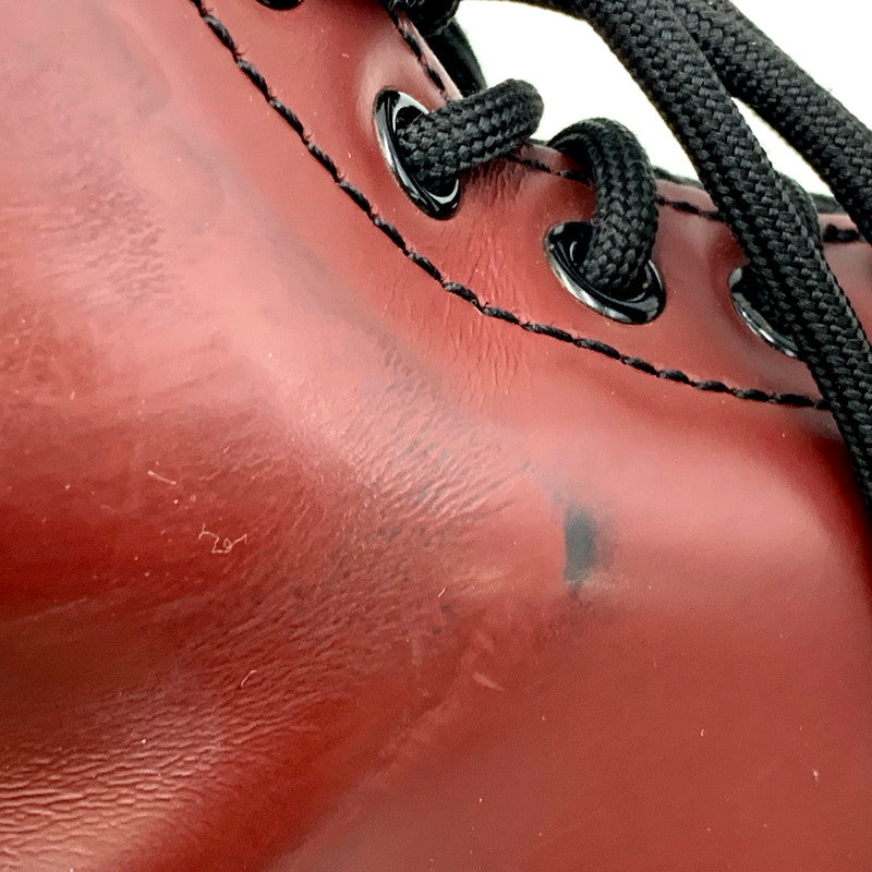 【現状渡し品】【レディース】 Dr.Martens ドクターマーチン 8EYE SHOE エイトホールブーツ 靴 シューズ 167-250614-ma-14-izu サイズ：UK4/23.5cm カラー：CHERRY RED 万代Net店