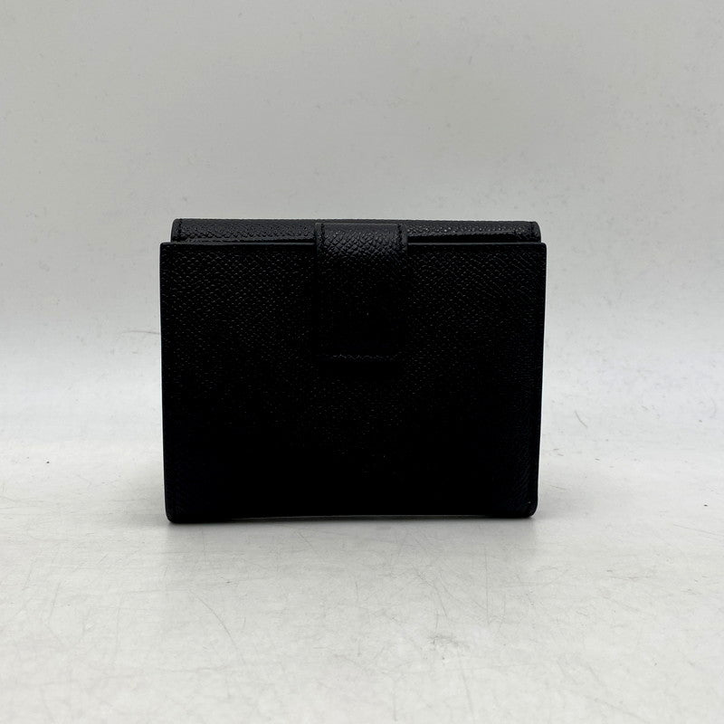 【中古美品】【レディース】 Salvatore Ferragamo サルヴァトーレフェラガモ 22 A926/257 ヴァラリボン 二つ折り財布 ウォレット 181-250610-as-17-izu カラー：ブラック 万代Net店