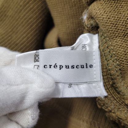 【中古美品】【メンズ】 crepuscule クレプスキュール 1803-010 18AW MILANORIB PARKA ミラノリブパーカ トップス 長袖 140-250614-ma-06-izu サイズ：2 カラー：KHAKI 万代Net店