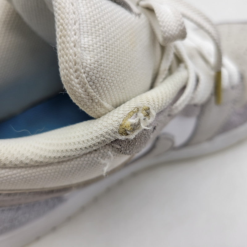 【中古品】【レディース】 NIKE ナイキ AIR JORDAN 1 LOW CV3043-100 エア ジョーダン 1 ロー スニーカー シューズ 靴 166-250614-as-21-izu サイズ：24.5cm カラー：WHITE/SKY GREY-FOOTBALL GREY 万代Net店