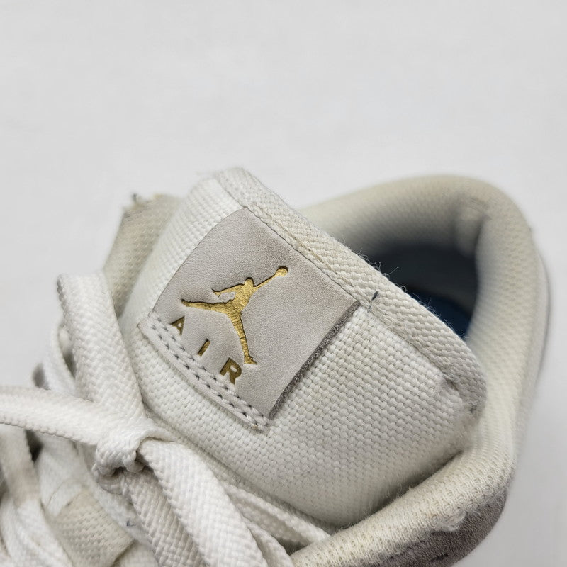 【中古品】【レディース】 NIKE ナイキ AIR JORDAN 1 LOW CV3043-100 エア ジョーダン 1 ロー スニーカー シューズ 靴 166-250614-as-21-izu サイズ：24.5cm カラー：WHITE/SKY GREY-FOOTBALL GREY 万代Net店