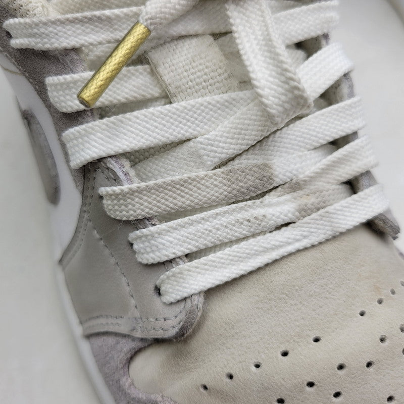 【中古品】【レディース】 NIKE ナイキ AIR JORDAN 1 LOW CV3043-100 エア ジョーダン 1 ロー スニーカー シューズ 靴 166-250614-as-21-izu サイズ：24.5cm カラー：WHITE/SKY GREY-FOOTBALL GREY 万代Net店