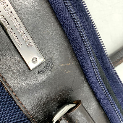 【中古品】【メンズ】 BURBERRY BLACK LABEL バーバリーブラックレーベル D1115-610-28 BRIEF CASE ブリーフケース 鞄 カバン バッグ 188-250614-ma-10-izu カラー：ネイビー 万代Net店