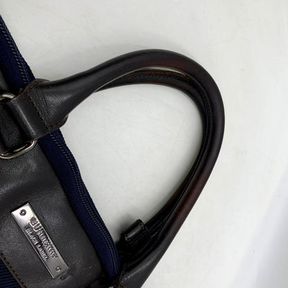 【中古品】【メンズ】 BURBERRY BLACK LABEL バーバリーブラックレーベル D1115-610-28 BRIEF CASE ブリーフケース 鞄 カバン バッグ 188-250614-ma-10-izu カラー：ネイビー 万代Net店