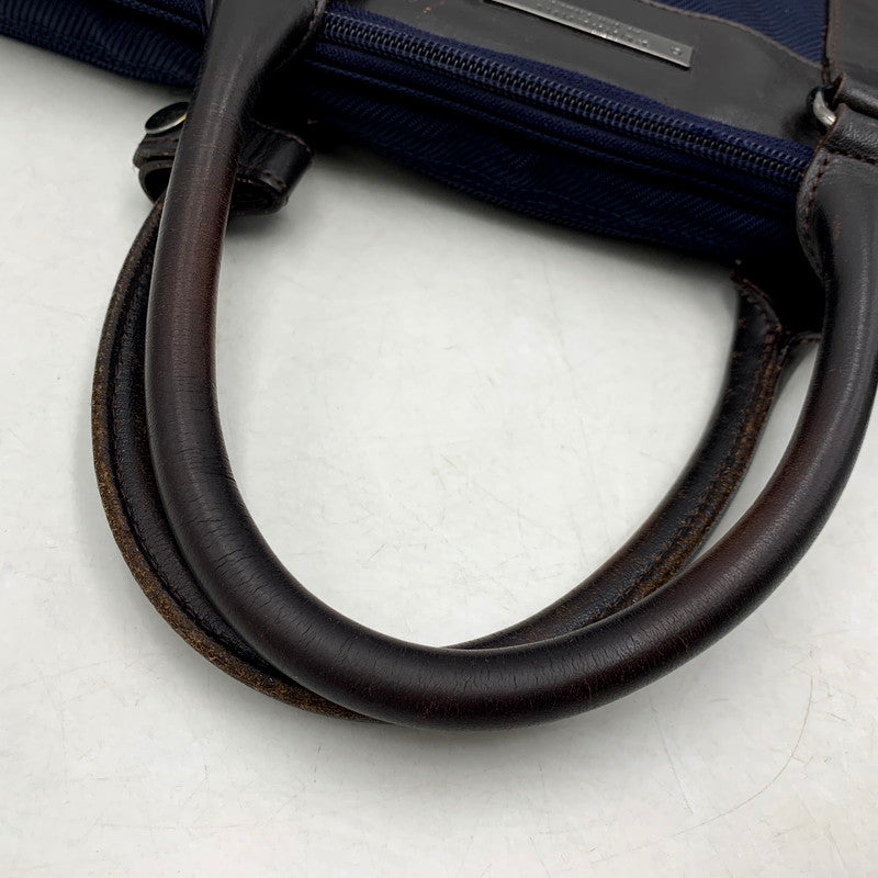【中古品】【メンズ】 BURBERRY BLACK LABEL バーバリーブラックレーベル D1115-610-28 BRIEF CASE ブリーフケース 鞄 カバン バッグ 188-250614-ma-10-izu カラー：ネイビー 万代Net店