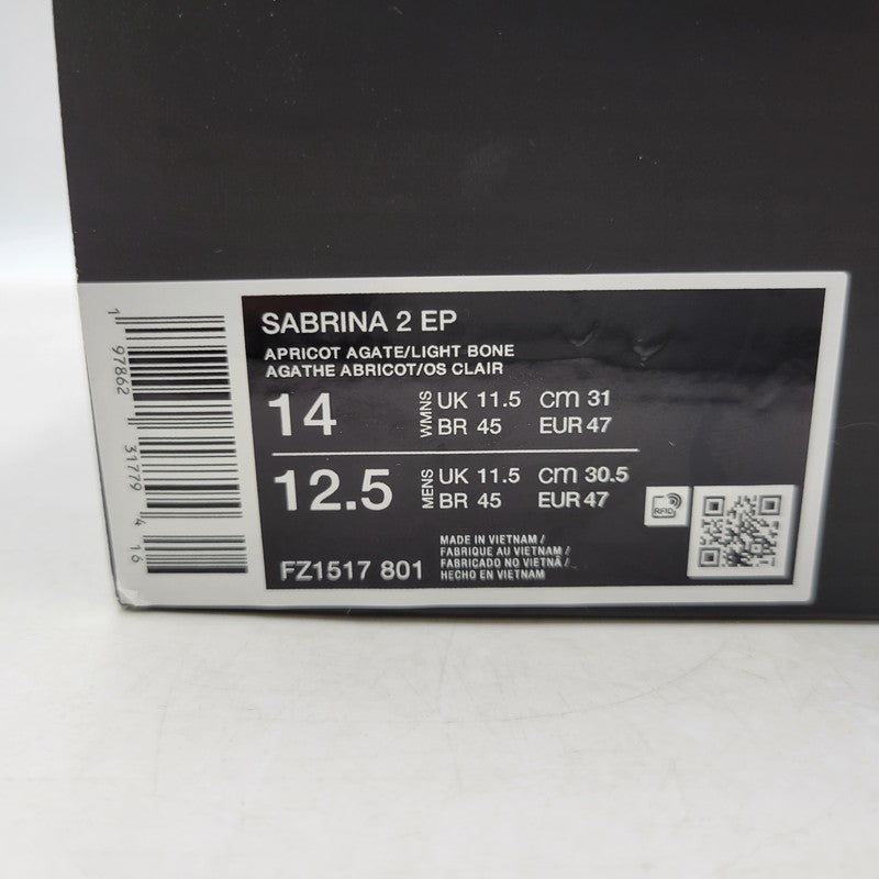 【中古品】【メンズ】 NIKE ナイキ SABRINA 2 EP FZ1517-801 サブリナ 2 EP スニーカー シューズ 靴 160-250609-as-18-izu サイズ：31cm カラー：APRICOT AGATE/LIGHT BONE 万代Net店