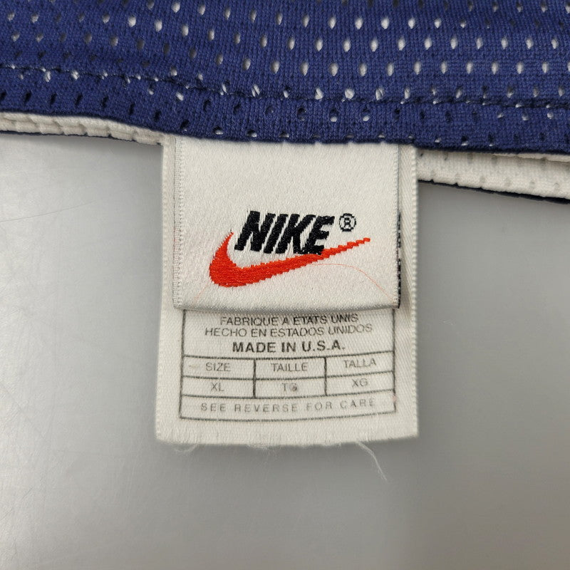 【中古品】【メンズ】 NIKE ナイキ NUMBERLING 20 REVERSIBLE BASKETBALL GAME SHIRT リバーシブル バスケットボール ゲームシャツ 銀タグ USA製 トップス 146-250609-as-05-izu サイズ：XL カラー：ホワイト/ネイビー 万代Net店