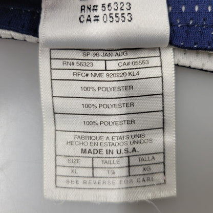 【中古品】【メンズ】 NIKE ナイキ NUMBERLING 20 REVERSIBLE BASKETBALL GAME SHIRT リバーシブル バスケットボール ゲームシャツ 銀タグ USA製 トップス 146-250609-as-05-izu サイズ：XL カラー：ホワイト/ネイビー 万代Net店