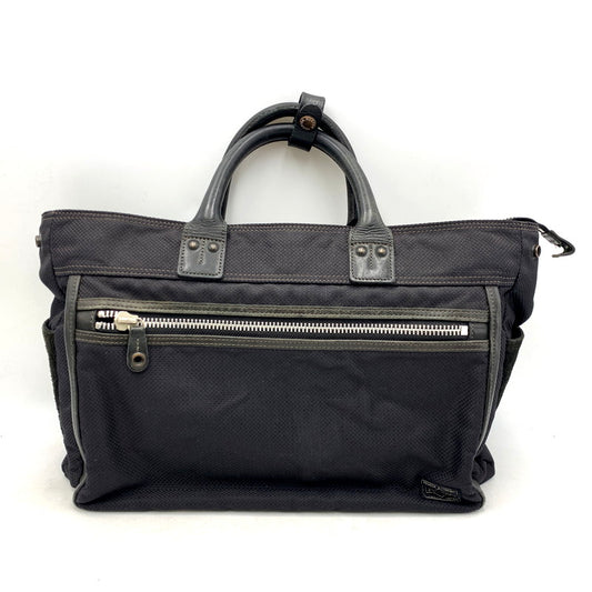 【現状渡し品】【メンズ】 PORTER ポーター ELDER BRIEFCASE エルダー ブリーフケース 鞄 カバン バッグ 188-250614-ma-11-izu カラー：ブラック 万代Net店