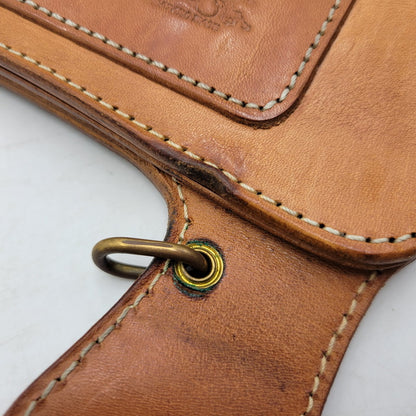 【中古品】【メンズ】 革蛸 JAPANG ジパング LEATHER LONG WALLET レザー ロングウォレット 般若 コンチョ付き 長財布 200-250609-as-14-izu カラー：ブラック×ブラウン 万代Net店