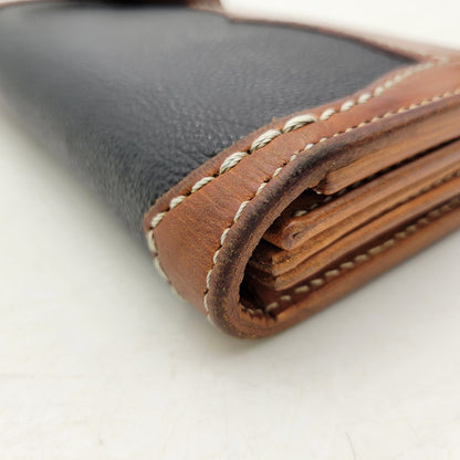 【中古品】【メンズ】 革蛸 JAPANG ジパング LEATHER LONG WALLET レザー ロングウォレット 般若 コンチョ付き 長財布 200-250609-as-14-izu カラー：ブラック×ブラウン 万代Net店
