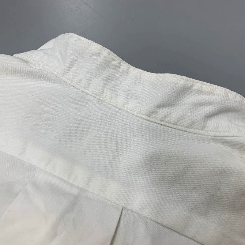 【中古品】【メンズ】 STANDARD FIT BAND COLLAR SHIRT スタンダードフィット バンドカラーシャツ 長袖 トップス 141-250613-as-08-izu サイズ：15-32 カラー：ホワイト 万代Net店