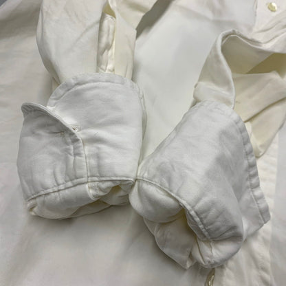 【中古品】【メンズ】 STANDARD FIT BAND COLLAR SHIRT スタンダードフィット バンドカラーシャツ 長袖 トップス 141-250613-as-08-izu サイズ：15-32 カラー：ホワイト 万代Net店