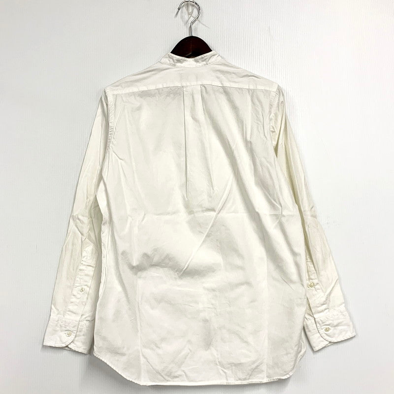 【中古品】【メンズ】 STANDARD FIT BAND COLLAR SHIRT スタンダードフィット バンドカラーシャツ 長袖 トップス 141-250613-as-08-izu サイズ：15-32 カラー：ホワイト 万代Net店