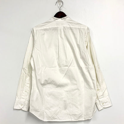 【中古品】【メンズ】 STANDARD FIT BAND COLLAR SHIRT スタンダードフィット バンドカラーシャツ 長袖 トップス 141-250613-as-08-izu サイズ：15-32 カラー：ホワイト 万代Net店