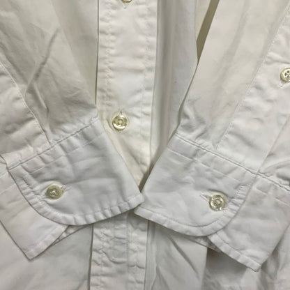 【中古品】【メンズ】 STANDARD FIT BAND COLLAR SHIRT スタンダードフィット バンドカラーシャツ 長袖 トップス 141-250613-as-08-izu サイズ：15-32 カラー：ホワイト 万代Net店