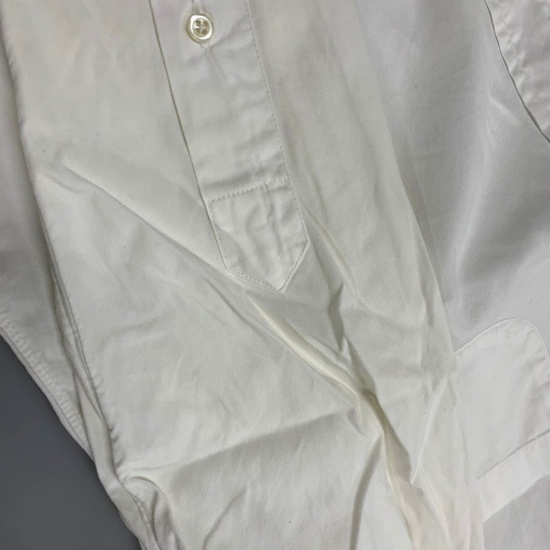 【中古品】【メンズ】 STANDARD FIT BAND COLLAR SHIRT スタンダードフィット バンドカラーシャツ 長袖 トップス 141-250613-as-08-izu サイズ：15-32 カラー：ホワイト 万代Net店