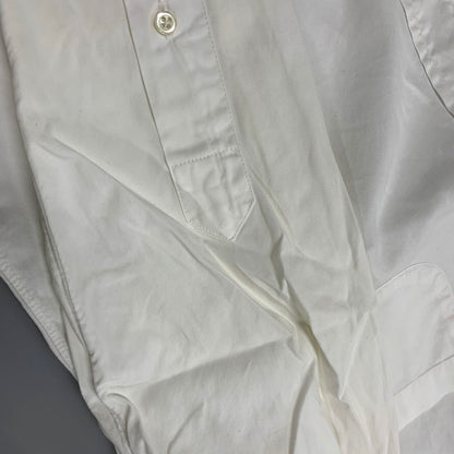 【中古品】【メンズ】 STANDARD FIT BAND COLLAR SHIRT スタンダードフィット バンドカラーシャツ 長袖 トップス 141-250613-as-08-izu サイズ：15-32 カラー：ホワイト 万代Net店