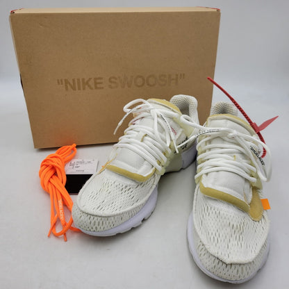 【中古品】【メンズ】 NIKE ナイキ × OFF-WHITE オフホワイト THE 10 : NIKE AIR PRESTO AA3830-100 エア プレスト スニーカー シューズ 靴 160-250609-as-20-izu サイズ：27cm カラー：WHITE/BLACK-CONE 万代Net店