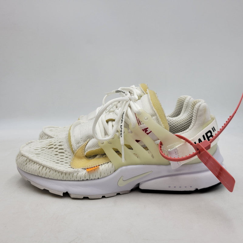 【中古品】【メンズ】 NIKE ナイキ × OFF-WHITE オフホワイト THE 10 : NIKE AIR PRESTO AA3830-100 エア プレスト スニーカー シューズ 靴 160-250609-as-20-izu サイズ：27cm カラー：WHITE/BLACK-CONE 万代Net店