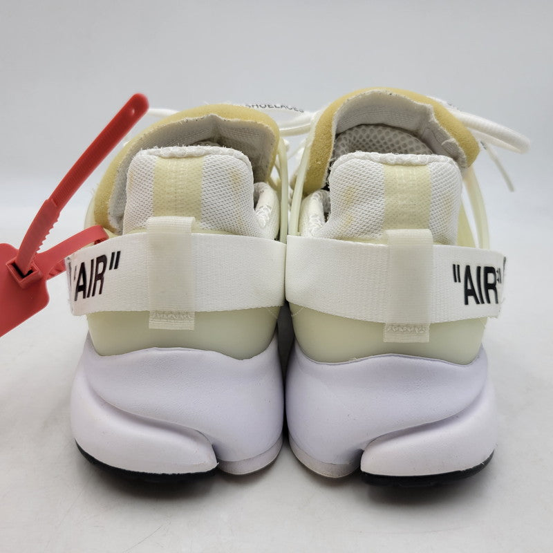 【中古品】【メンズ】 NIKE ナイキ × OFF-WHITE オフホワイト THE 10 : NIKE AIR PRESTO AA3830-100 エア プレスト スニーカー シューズ 靴 160-250609-as-20-izu サイズ：27cm カラー：WHITE/BLACK-CONE 万代Net店
