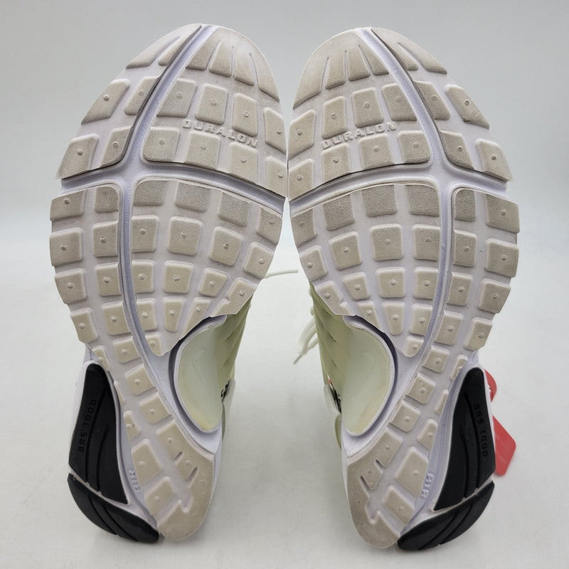 【中古品】【メンズ】 NIKE ナイキ × OFF-WHITE オフホワイト THE 10 : NIKE AIR PRESTO AA3830-100 エア プレスト スニーカー シューズ 靴 160-250609-as-20-izu サイズ：27cm カラー：WHITE/BLACK-CONE 万代Net店