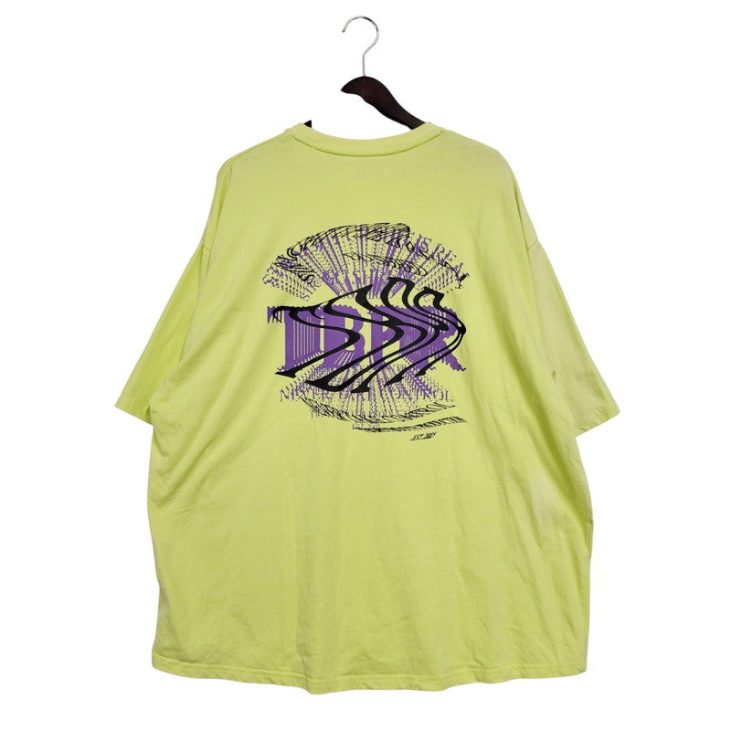 【中古品】【メンズ】 TIGHTBOOTH PRODUCTION タイトブースプロダクション BACK PRINT SS TEE バック プリント Tシャツ 半袖 トップス 142-250615-ay-02-izu サイズ：L カラー：イエロー系 万代Net店