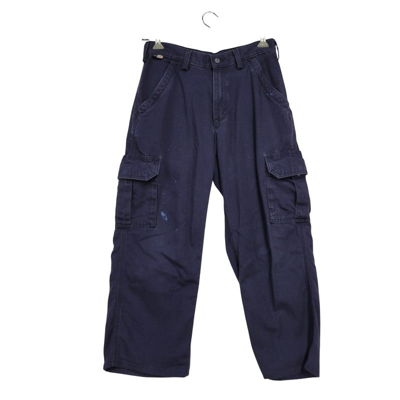 【中古品】【メンズ】 CARHARTT FLAME RESISTANT カーハート フレームレジスタント FRB240-DNY CARGO PANTS カーゴパンツ ズボン ボトムス 158-250614-ma-09-izu サイズ：32×30 カラー：NAVY 万代Net店