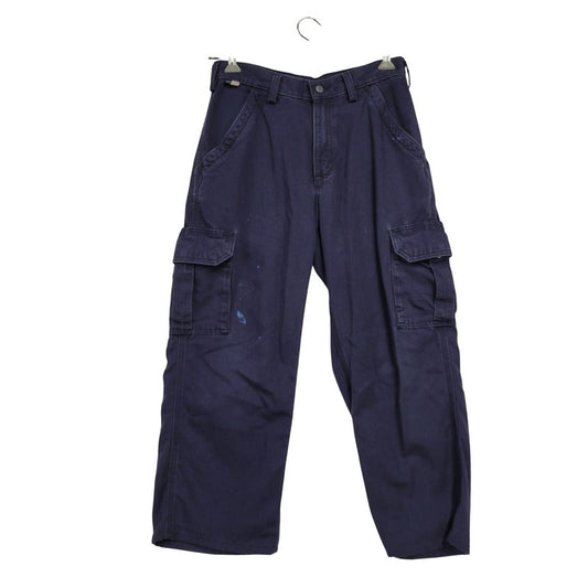 【中古品】【メンズ】 CARHARTT FLAME RESISTANT カーハート フレームレジスタント FRB240-DNY CARGO PANTS カーゴパンツ ズボン ボトムス 158-250614-ma-09-izu サイズ：32×30 カラー：NAVY 万代Net店