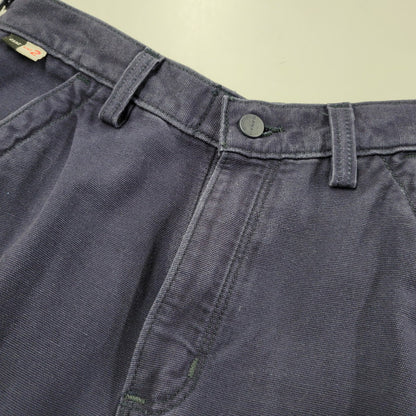 【中古品】【メンズ】 CARHARTT FLAME RESISTANT カーハート フレームレジスタント FRB240-DNY CARGO PANTS カーゴパンツ ズボン ボトムス 158-250614-ma-09-izu サイズ：32×30 カラー：NAVY 万代Net店