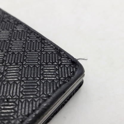 【中古品】【メンズ/レディース】 JAM HOME MADE ジャムホームメイド × INDEN-YA 印傳屋 がま口二つ折り財布 ウォレット 200-250614-as-27-izu カラー：ブラック 万代Net店