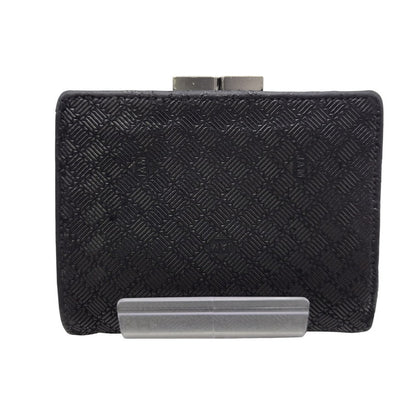 【中古品】【メンズ/レディース】 JAM HOME MADE ジャムホームメイド × INDEN-YA 印傳屋 がま口二つ折り財布 ウォレット 200-250614-as-27-izu カラー：ブラック 万代Net店