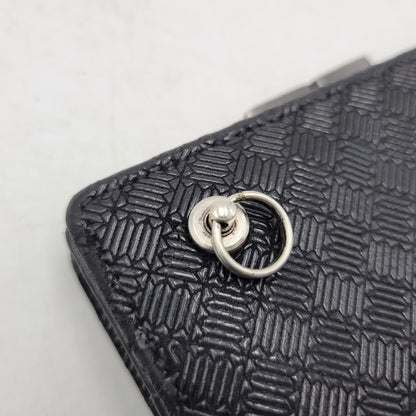 【中古品】【メンズ/レディース】 JAM HOME MADE ジャムホームメイド × INDEN-YA 印傳屋 がま口二つ折り財布 ウォレット 200-250614-as-27-izu カラー：ブラック 万代Net店