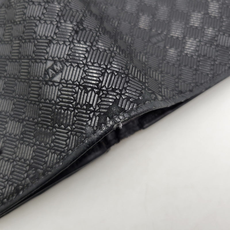 【中古品】【メンズ/レディース】 JAM HOME MADE ジャムホームメイド × INDEN-YA 印傳屋 がま口二つ折り財布 ウォレット 200-250614-as-27-izu カラー：ブラック 万代Net店