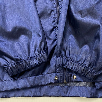 【中古品】【メンズ】 OLD NIKE オールドナイキ S7-06-11-PRA 白タグ 00S HOODED NYLON JACKET 00年代 フーデッドナイロンジャケット アウター 長袖 146-250728-ma-11-izu サイズ：XL カラー：ネイビー 万代Net店