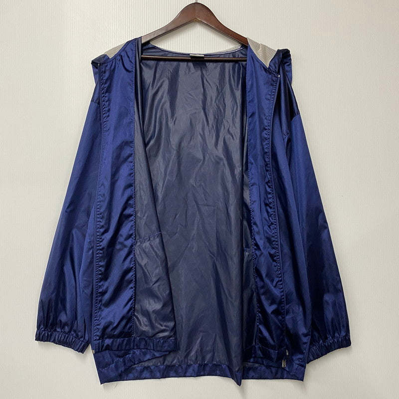 【中古品】【メンズ】 OLD NIKE オールドナイキ S7-06-11-PRA 白タグ 00S HOODED NYLON JACKET 00年代 フーデッドナイロンジャケット アウター 長袖 146-250728-ma-11-izu サイズ：XL カラー：ネイビー 万代Net店