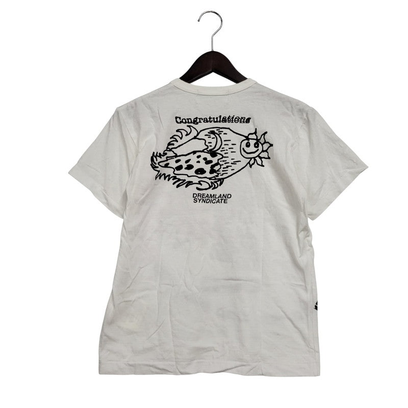 【中古品】【レディース】 CDG シーディージー OA-T012 DREAMLAND SYNDICATE TEE ドリームランドシンジケートT トップス 半袖 168-250614-ma-01-izu サイズ：S カラー：白 万代Net店