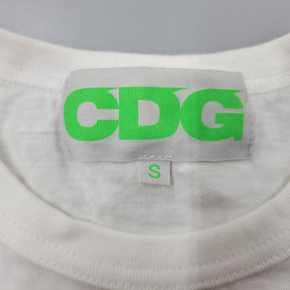 【中古品】【レディース】 CDG シーディージー OA-T012 DREAMLAND SYNDICATE TEE ドリームランドシンジケートT トップス 半袖 168-250614-ma-01-izu サイズ：S カラー：白 万代Net店