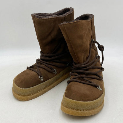 【中古品】【メンズ】 BIRKENSTOCK ビルケンシュトック MASI MOUTON BOOTS ムートンブーツ シューズ 靴 164-250613-as-01-izu サイズ：39 カラー：ブラウン 万代Net店