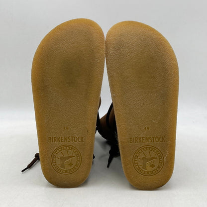 【中古品】【メンズ】 BIRKENSTOCK ビルケンシュトック MASI MOUTON BOOTS ムートンブーツ シューズ 靴 164-250613-as-01-izu サイズ：39 カラー：ブラウン 万代Net店